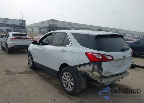 2021 Chevrolet Equinox Awd Lt из США, поврежденный, VIN 2GNAXUEV7M6127280